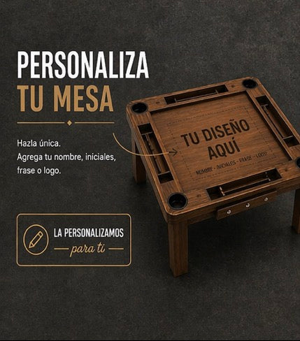 Set Completo de Dominó Personalizado (Domino Grande)